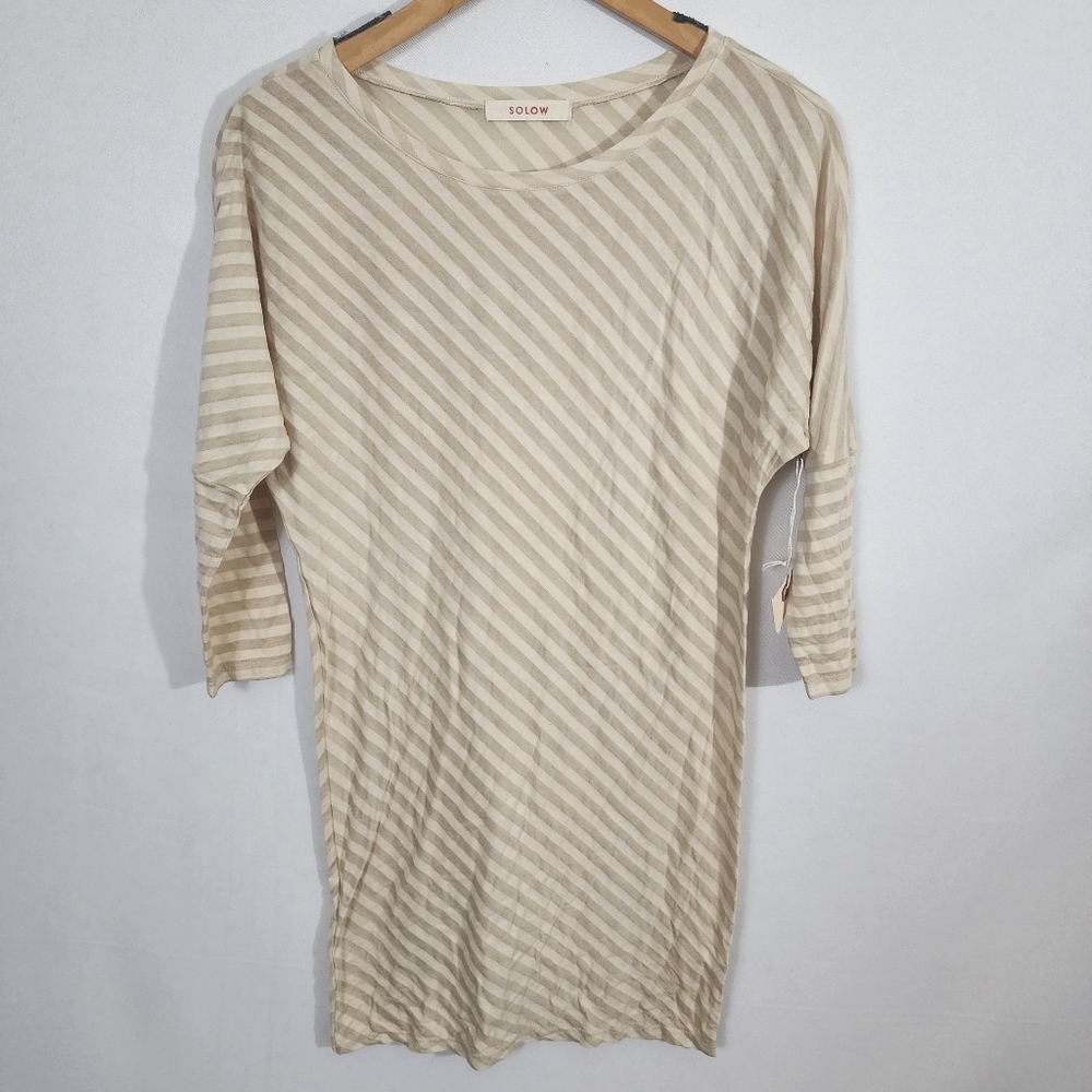 SOLOW Long Sheer Shirt